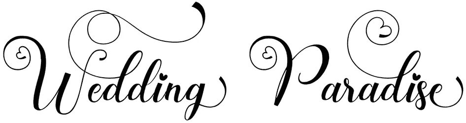 Wedding Paradise Font 1