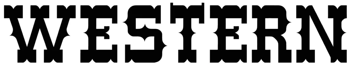 Western Font 1