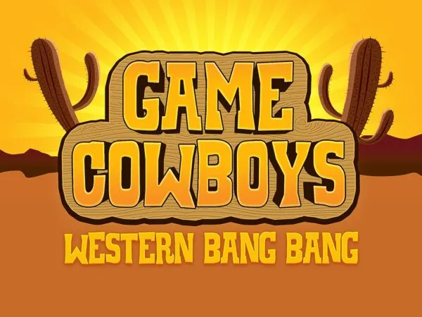 Western Game Logo and Text Effect 1