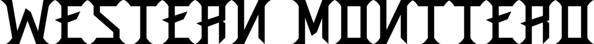 Western Monttero Font 1