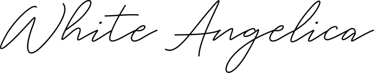 White Angelica Font 1
