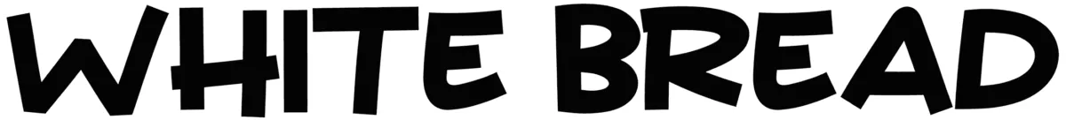 White Bread Font 1