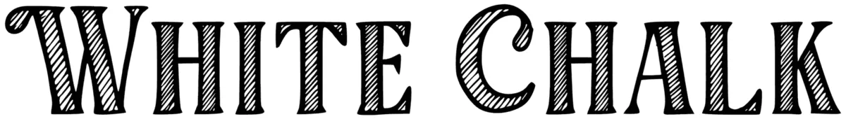 White Chalk Font 1