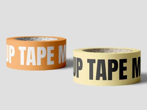 Wide Adhesive Tape Mockups 1