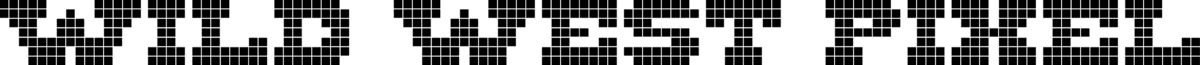 Wild West Pixel Font 1