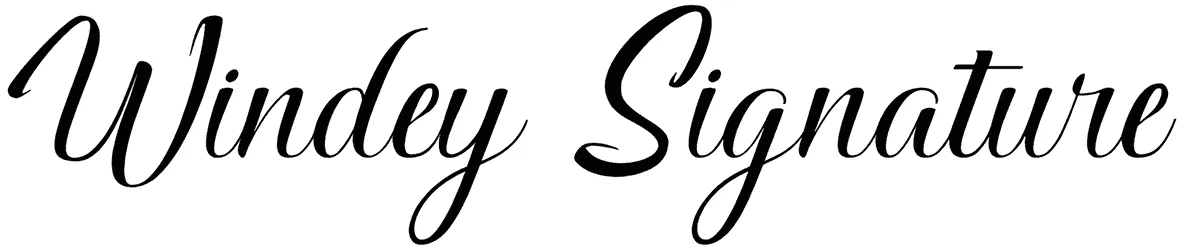 Windey Signature Font 1
