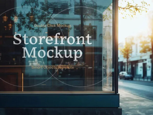 Window Decal Logo Mockup 1