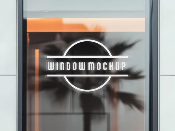 Window Sign Mockup 1