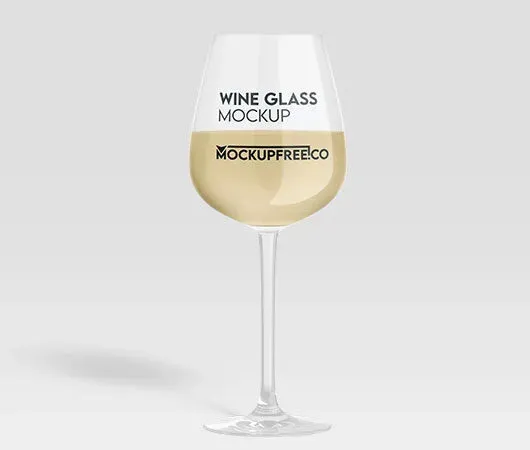 Wine Glass Mockup 1