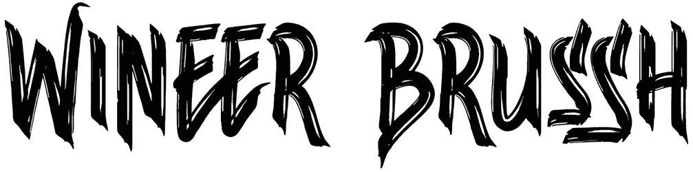 Wineer Brussh Font 1