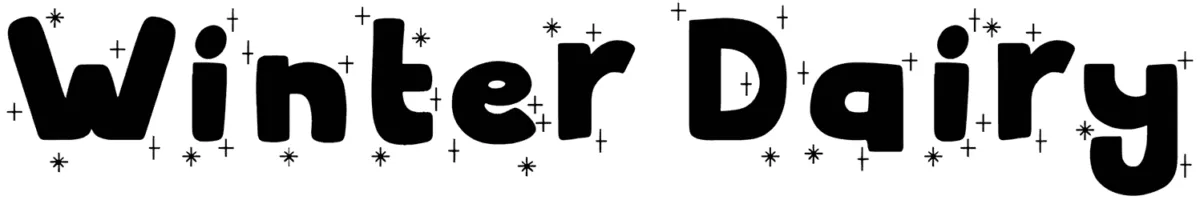 Winter Dairy Font 1