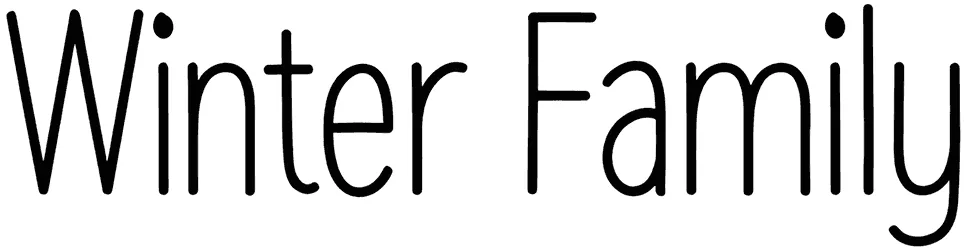 Winter Family Font 1