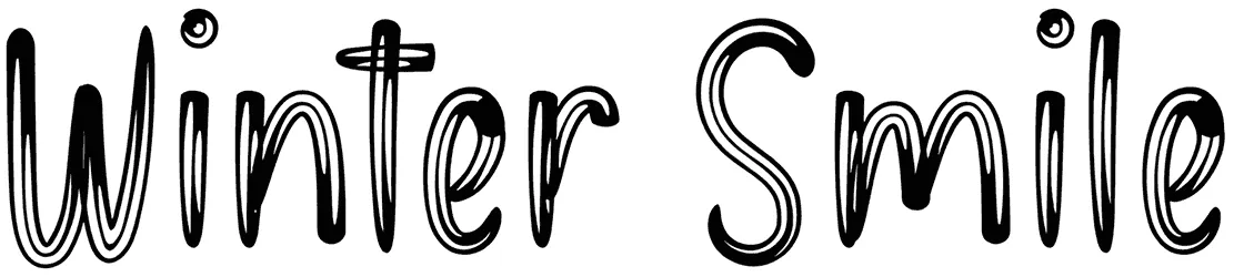 Winter Smile Font 1