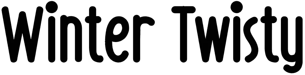 Winter Twisty Font 1