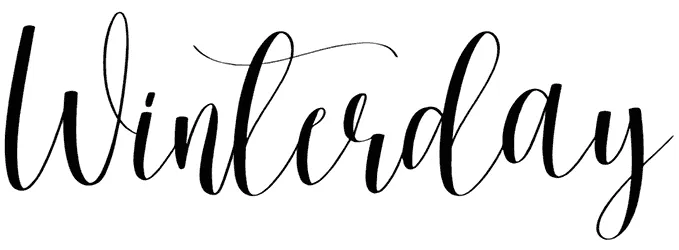 Winterday Font 1