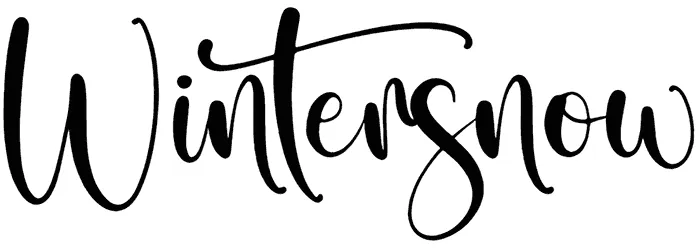 Wintersnow Font 1