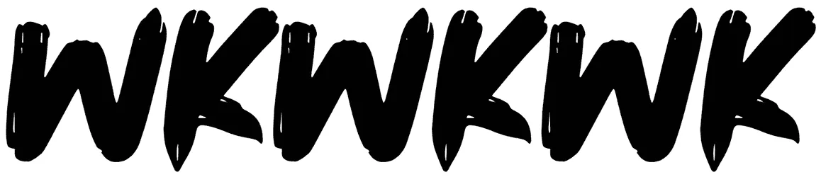 Wkwkwk Font 1