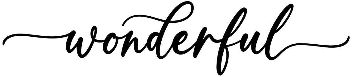 Wonderful Font 1