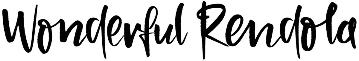 Wonderful Rendola Font 1