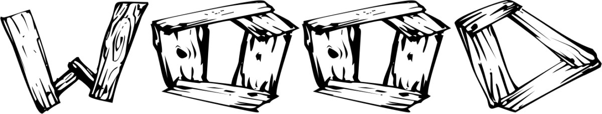 Wood 2 Font 1