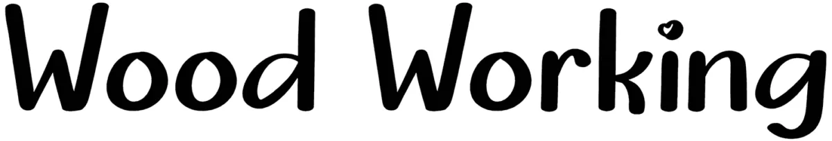 Wood Working Font 1