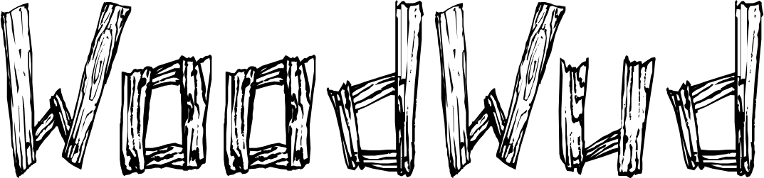WoodWud Font 1