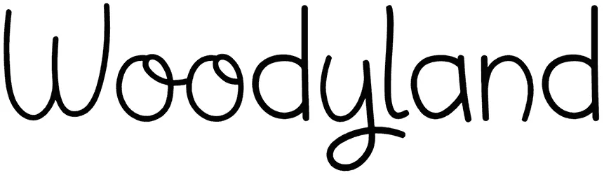 Woodyland Font 1