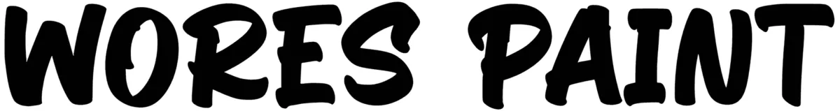 Wores Paint Font 1