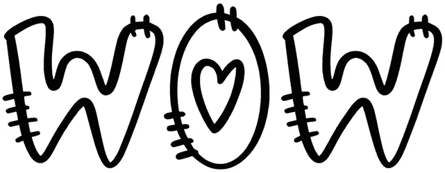 Wow Font 1