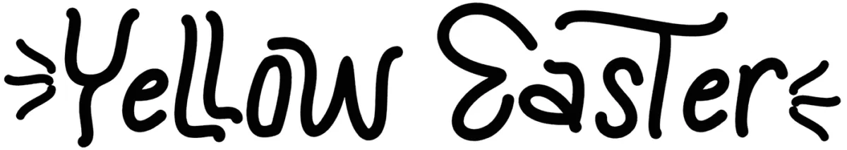 Yellow Easter Font 1