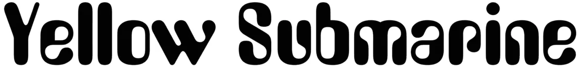 Yellow Submarine Font 1