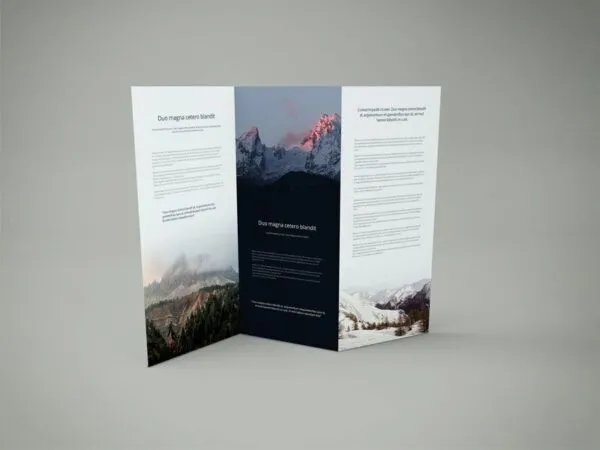 Z Fold Brochure Mockup 1