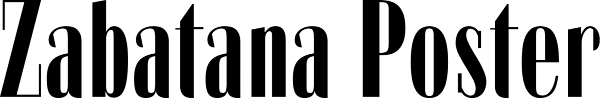 Zabatana Poster Font 1