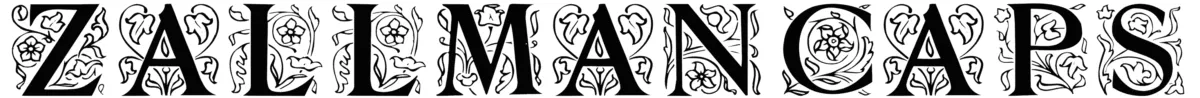 Zallman Caps Font 1
