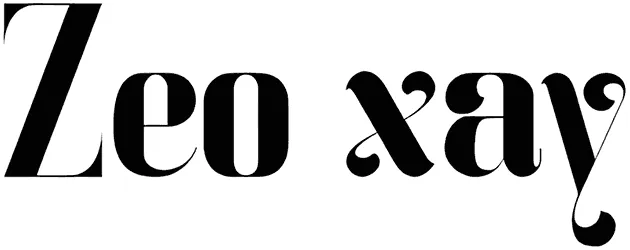 Zeo xay Font 1