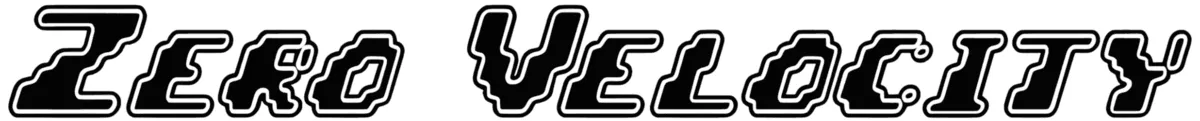 Zero Velocity Font 1