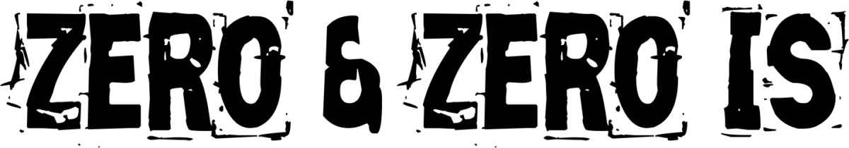 Zero Zero Is Font 1