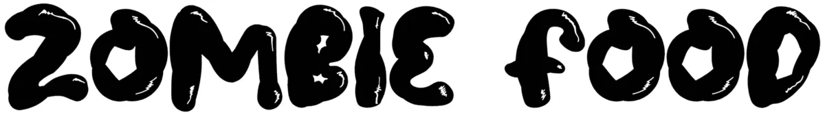 Zombie Food Font 1