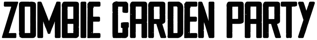 Zombie Garden Party Font 1