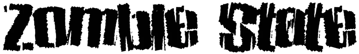 Zombie State Font 1