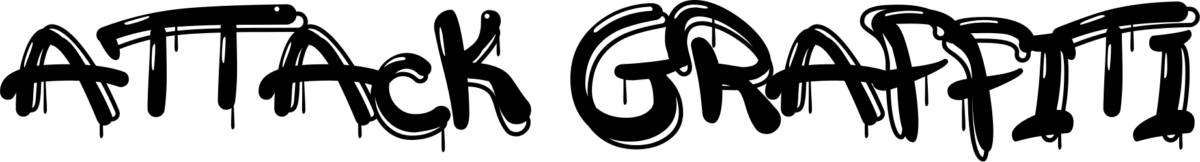 a Attack Graffiti Font 1
