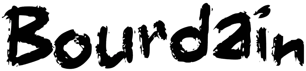 b Bourdain Font 1