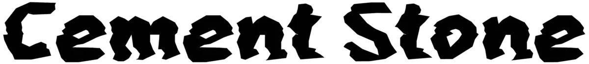 c Cement Stone Font 1