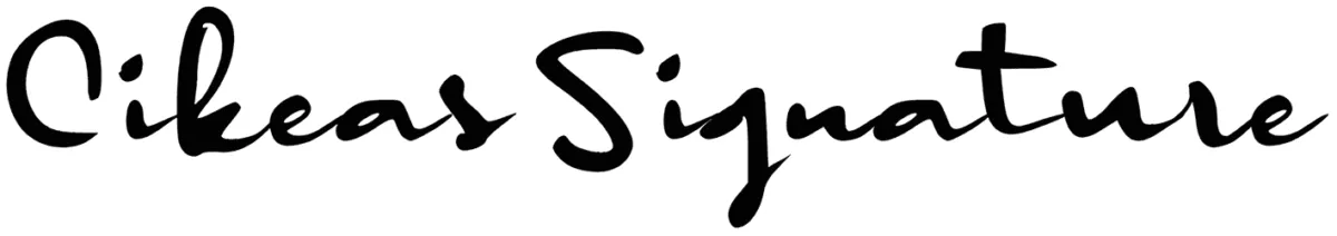 c Cikeas Signature Font 1