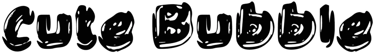 c Cute Bubble Font 1