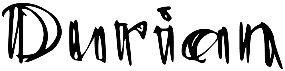 d Durian Font 1