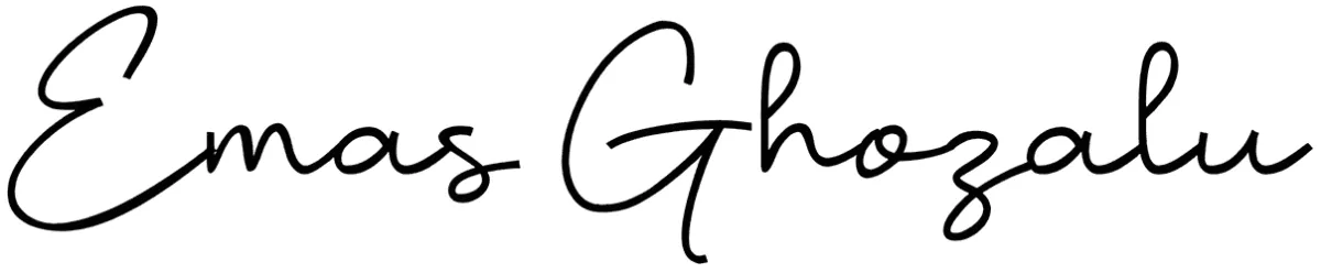 e Emas Ghozalu Font 1