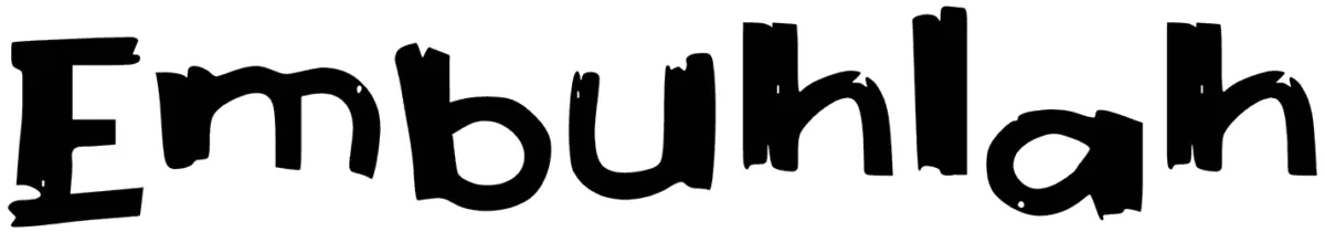 e Embuhlah Font 1