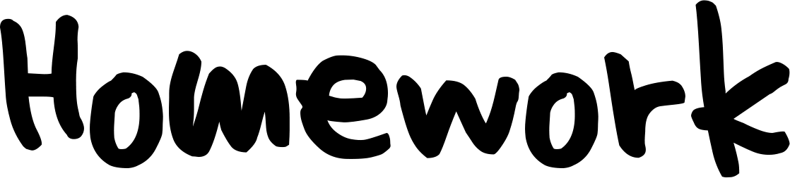 homework Font 1
