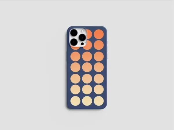 iPhone 14 Pro Max Case Mockup in Top View 1